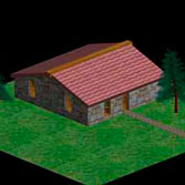 Modelado de casa en 3D